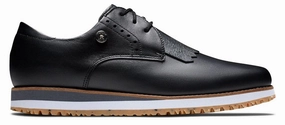 Tap To View 100x Penalty for Fakes Footjoy Women's Black FJ Sport Retro Golf Shoes Size 8  MSP$130 Downgrade option Perfect At Home