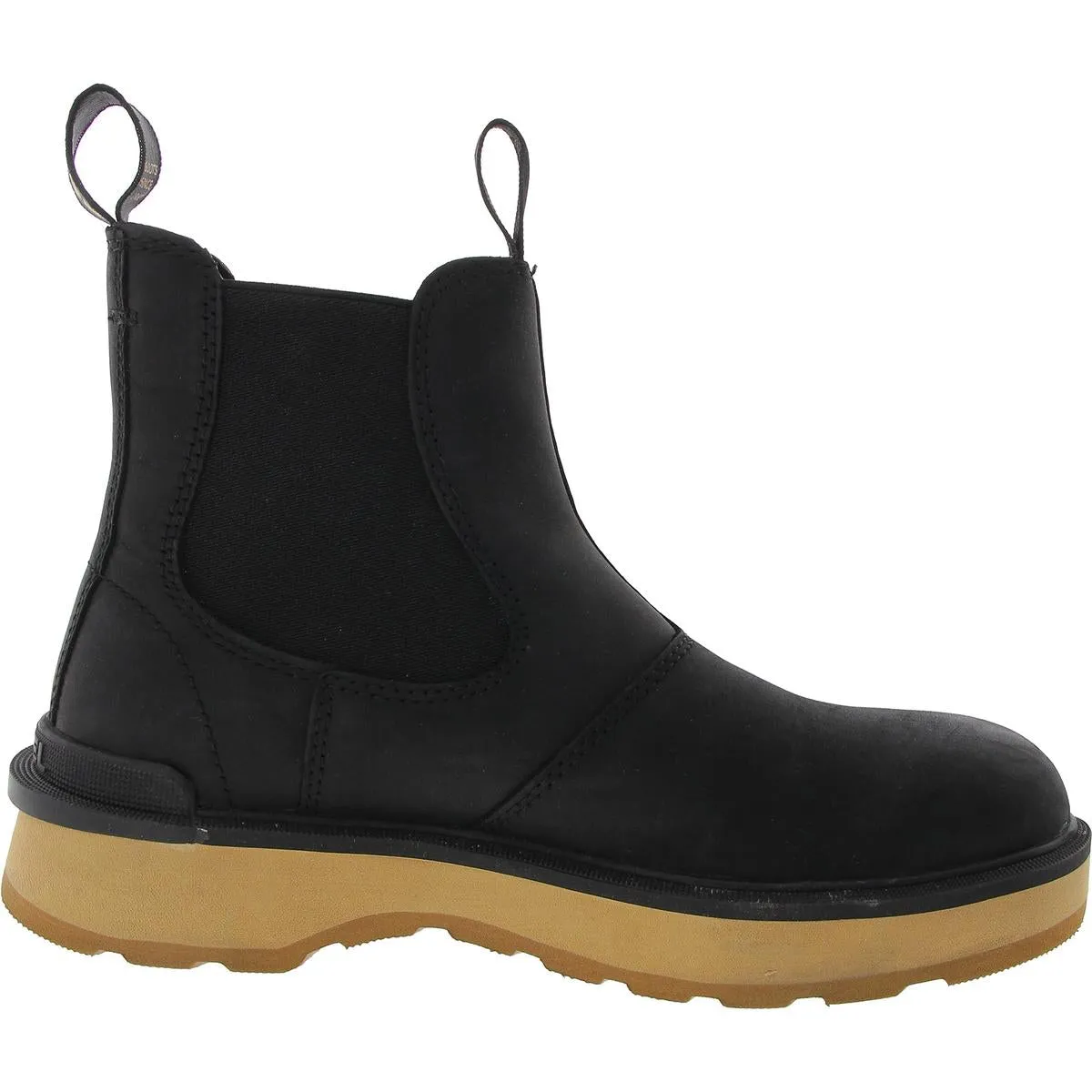2009101010 Womens Two Tone Leather Chelsea Boots