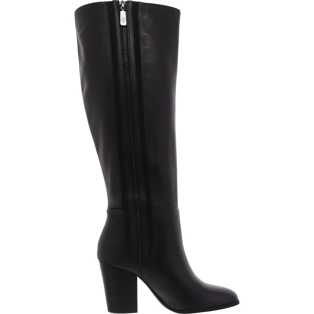 4500344888 Womens Two Tone Leather Knee-High Boots