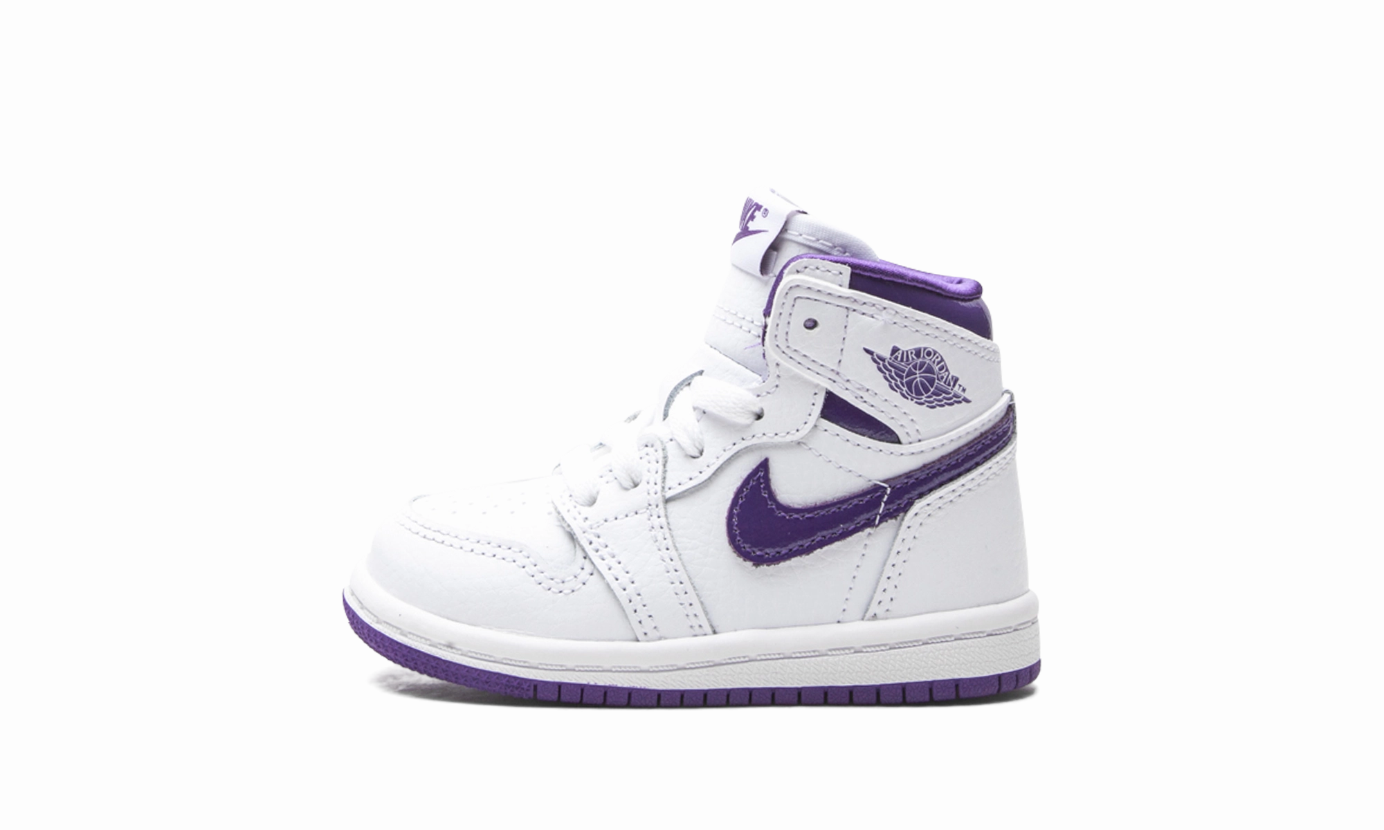 Leather 7-Day Free Return Air Jordan 1 Retro High TD "Court Purple" Outdoor Essential Girls Pink Crossbody Purse