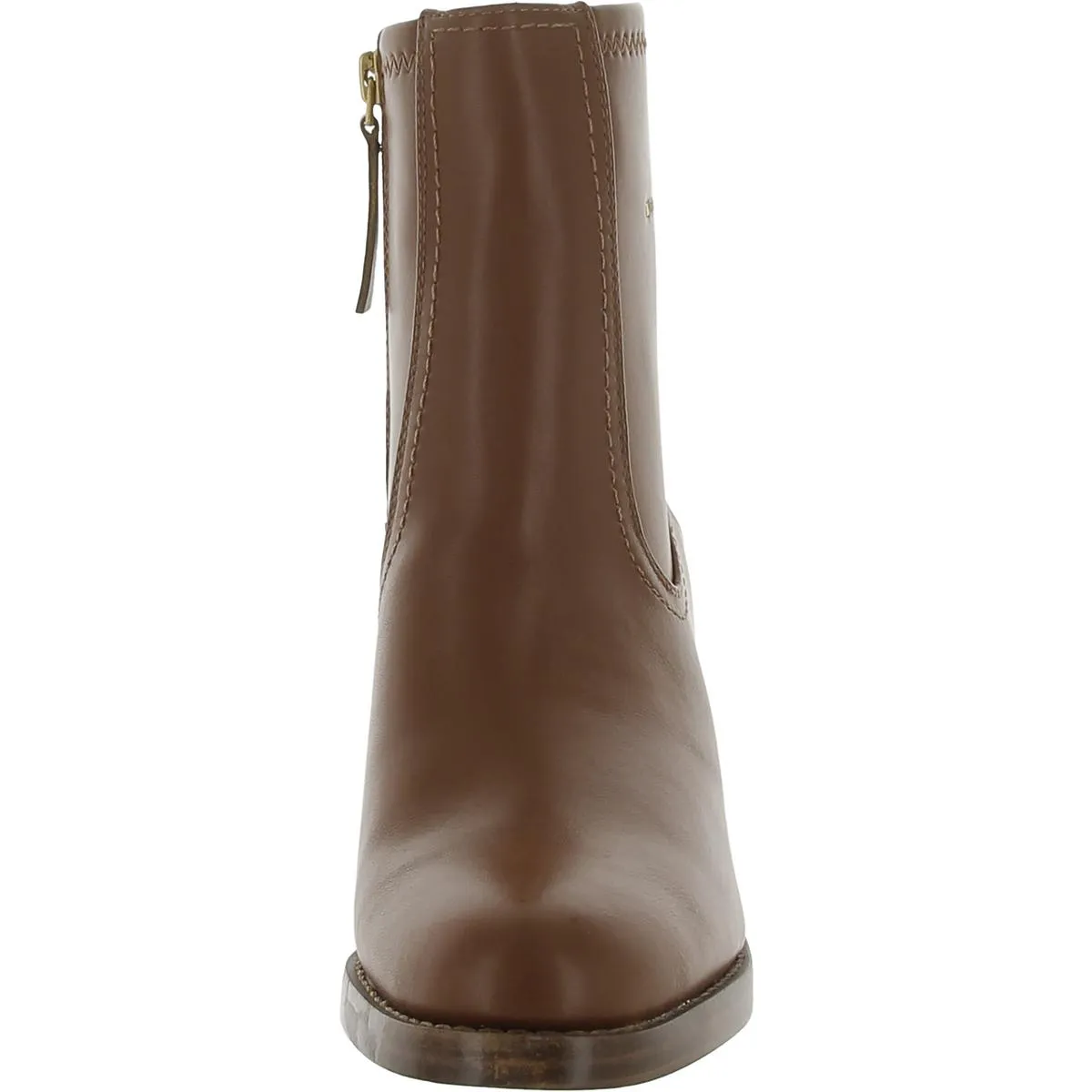 Abril Womens Faux Leather Short Mid-Calf Boots