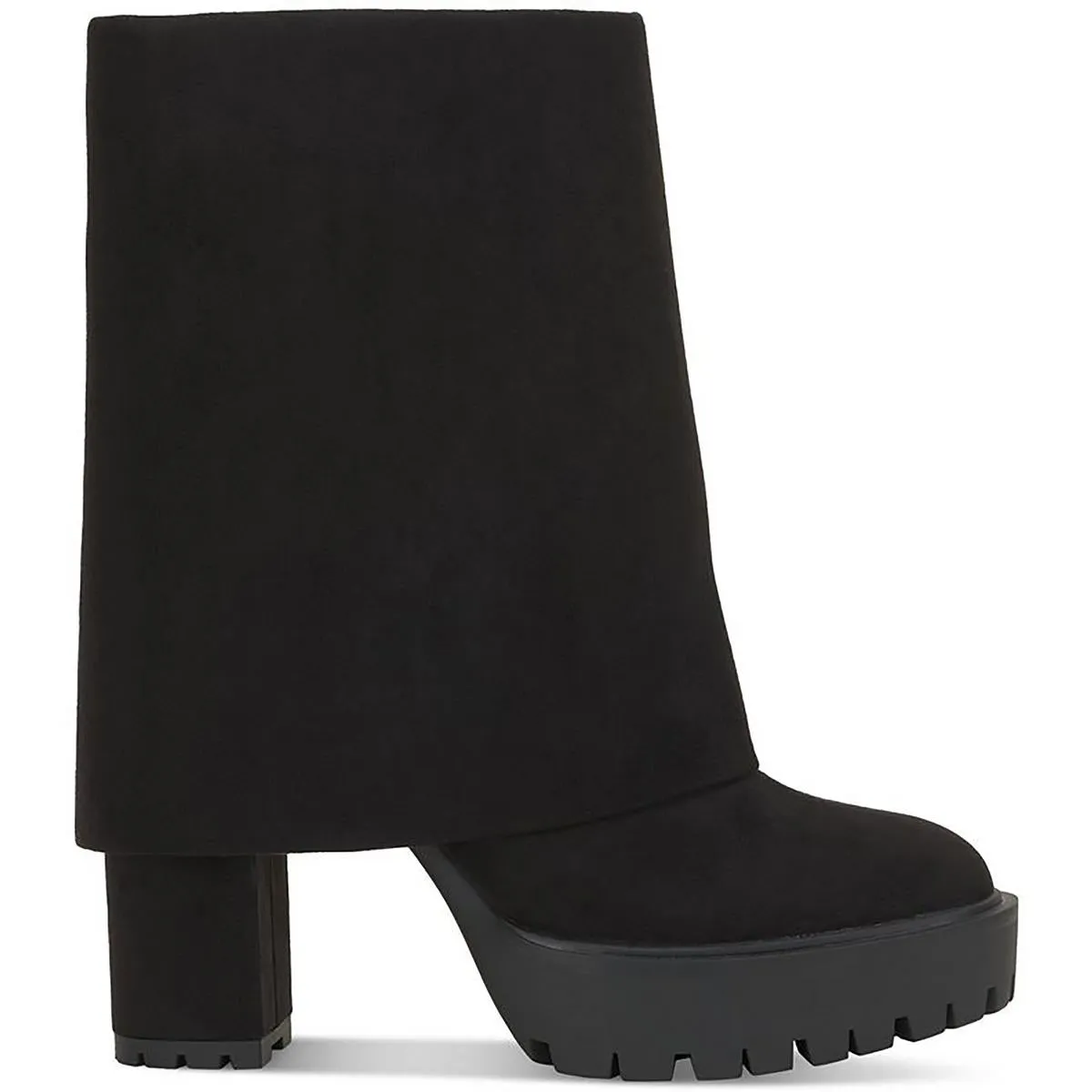 ACELINA Womens Faux Suede Round toe Chelsea Boots