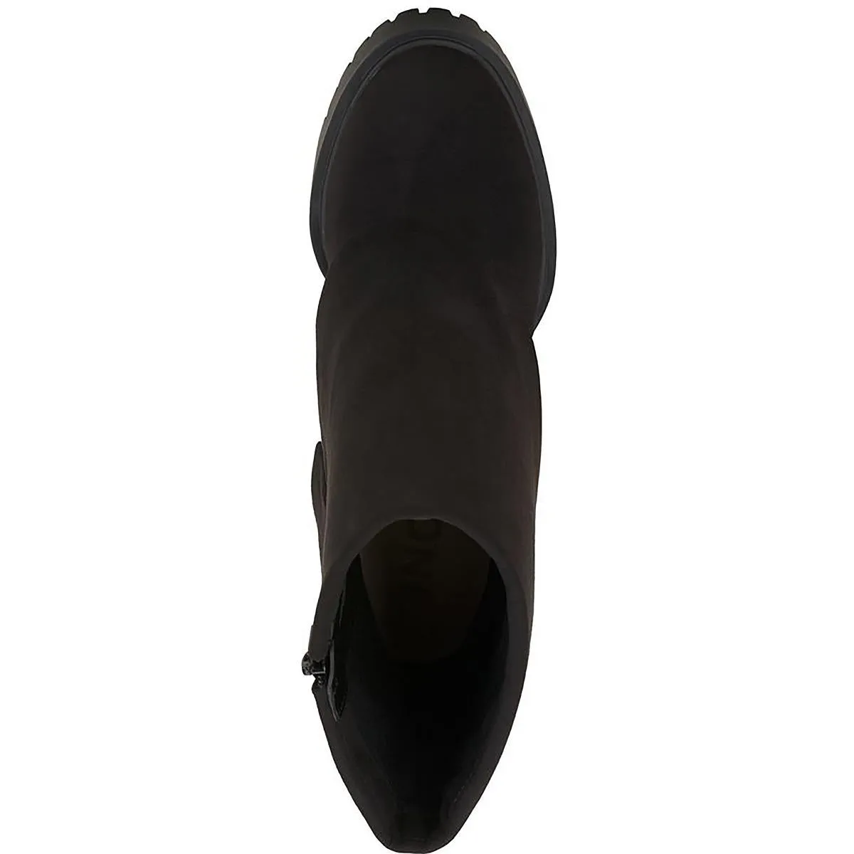 ACELINA Womens Faux Suede Round toe Chelsea Boots