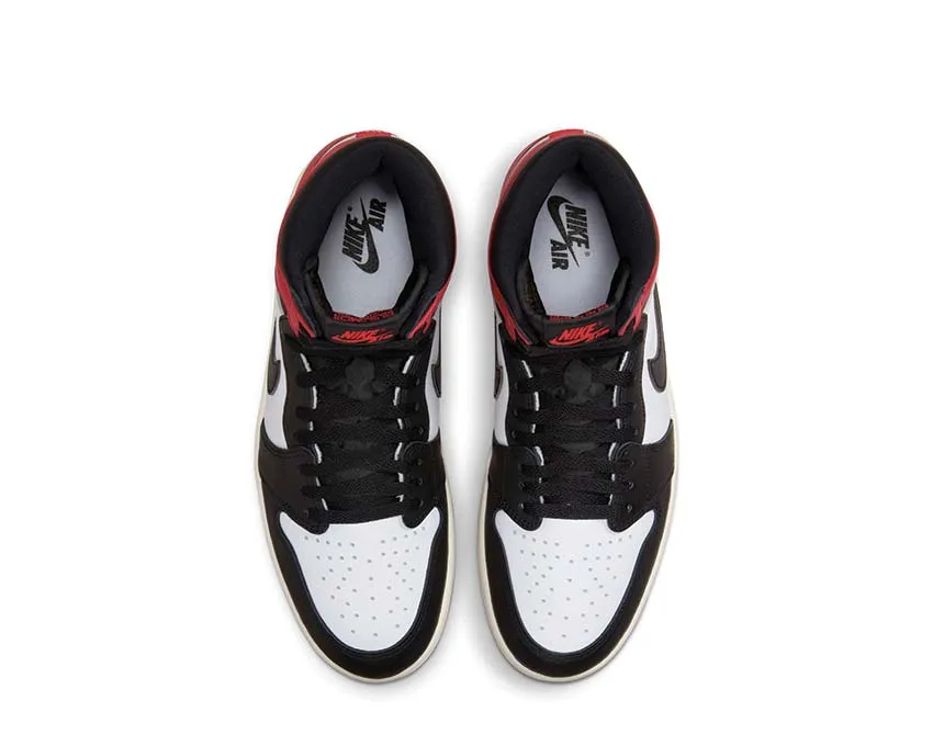 Check It Out Air Jordan 1 Retro High OG "Black Toe"
