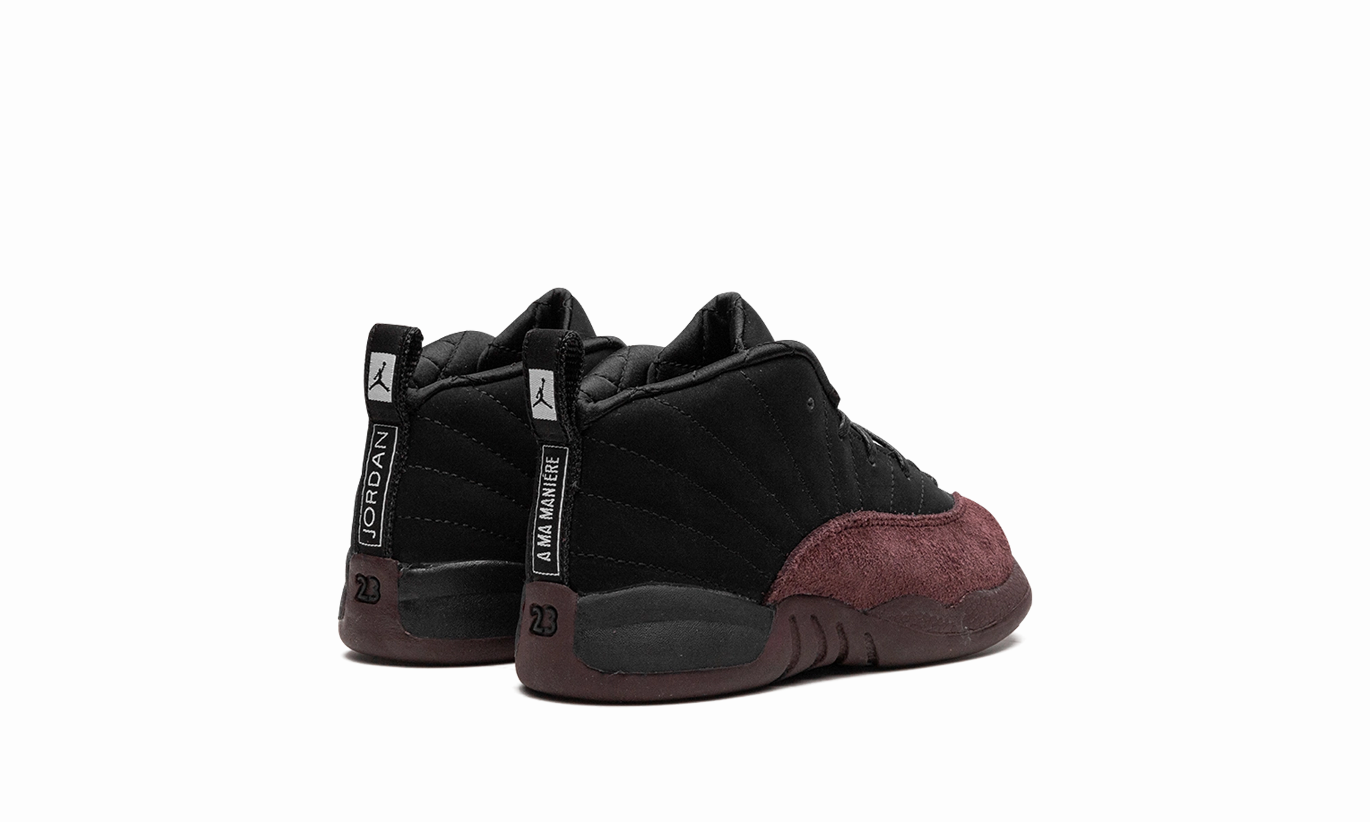 Air Jordan 12 TD "A Ma Manire - Black" On The Go Style, All-In-One Design