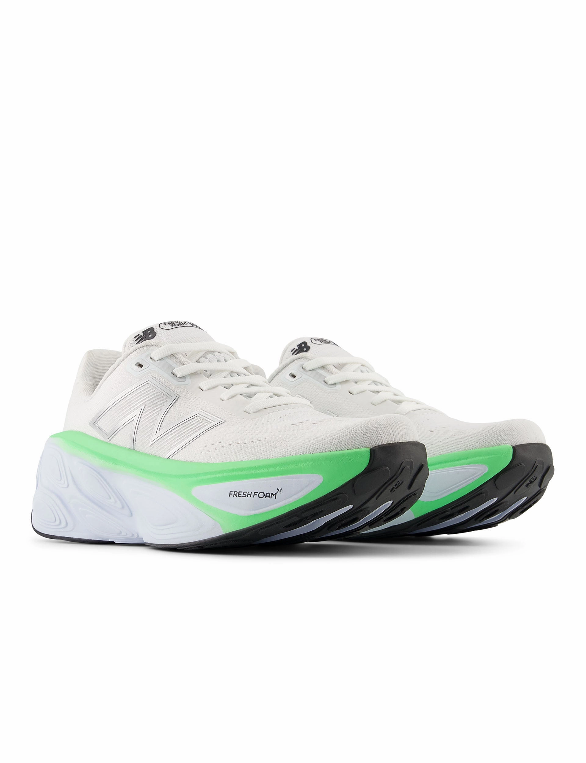 Style Delivered Fresh Foam X More v5 Shoes - White/Ice Blue/Electric Jade Shop, Save, Smile