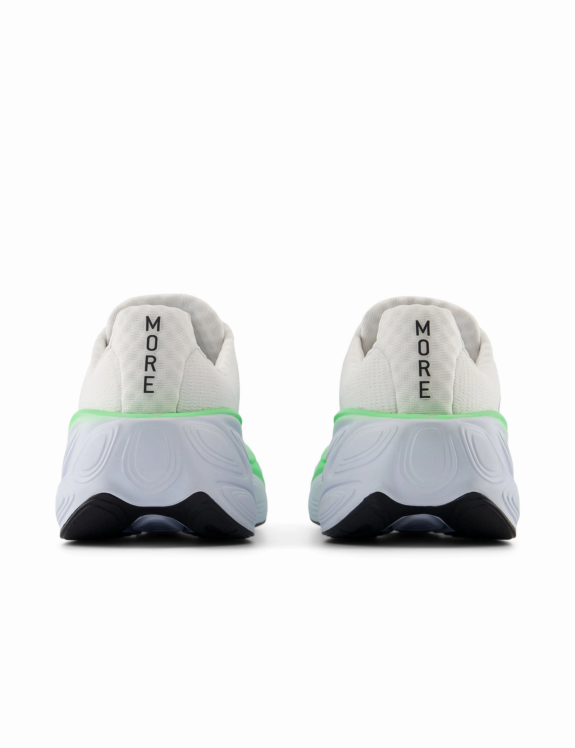 Explore The Collection, Ergonomic & Efficient Fresh Foam X More v5 Shoes - White/Ice Blue/Electric Jade