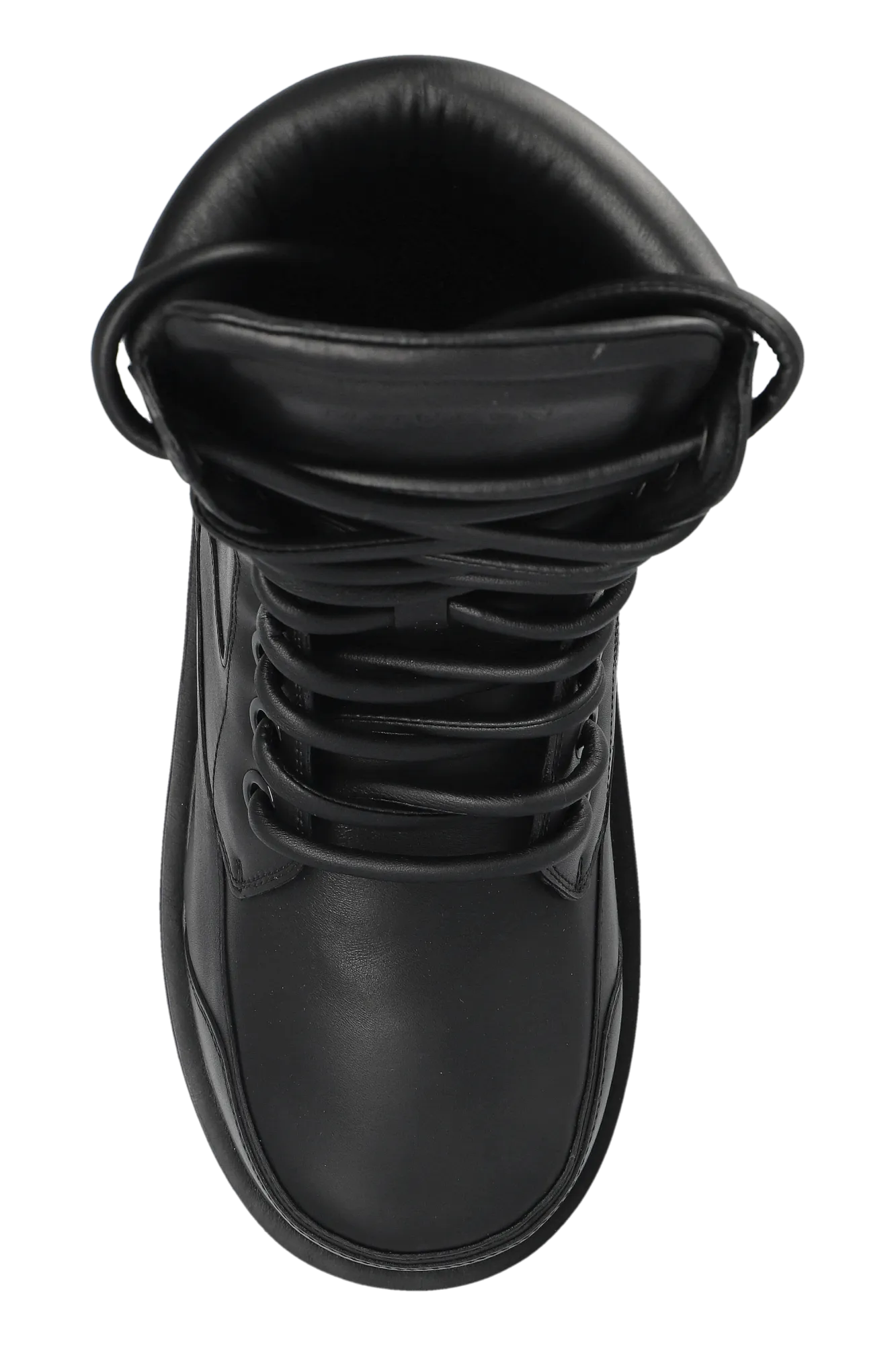 Alexander Mcqueen Leather Wedge Ankle Boots