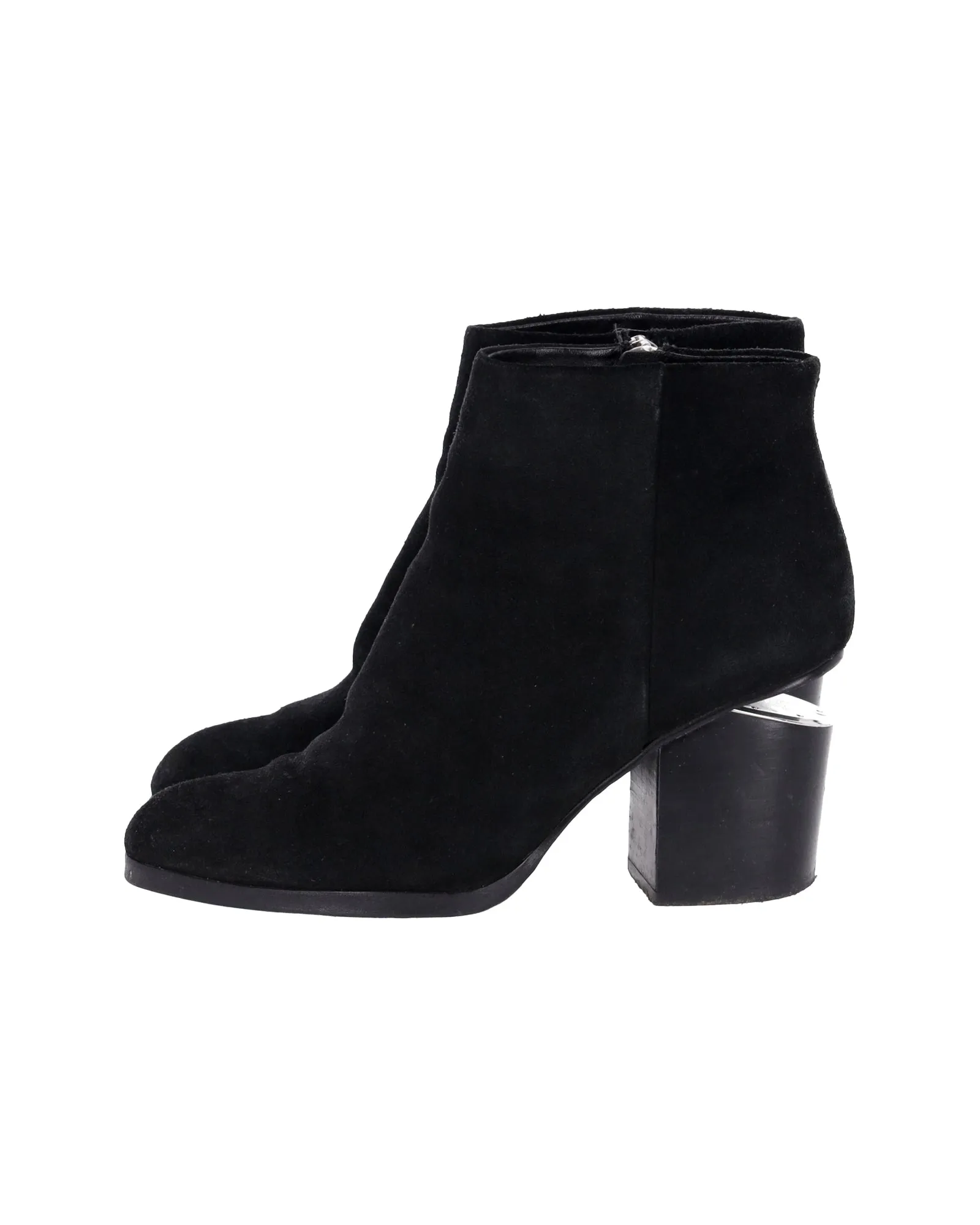 Alexander Wang Gabi Boots in Black Suede