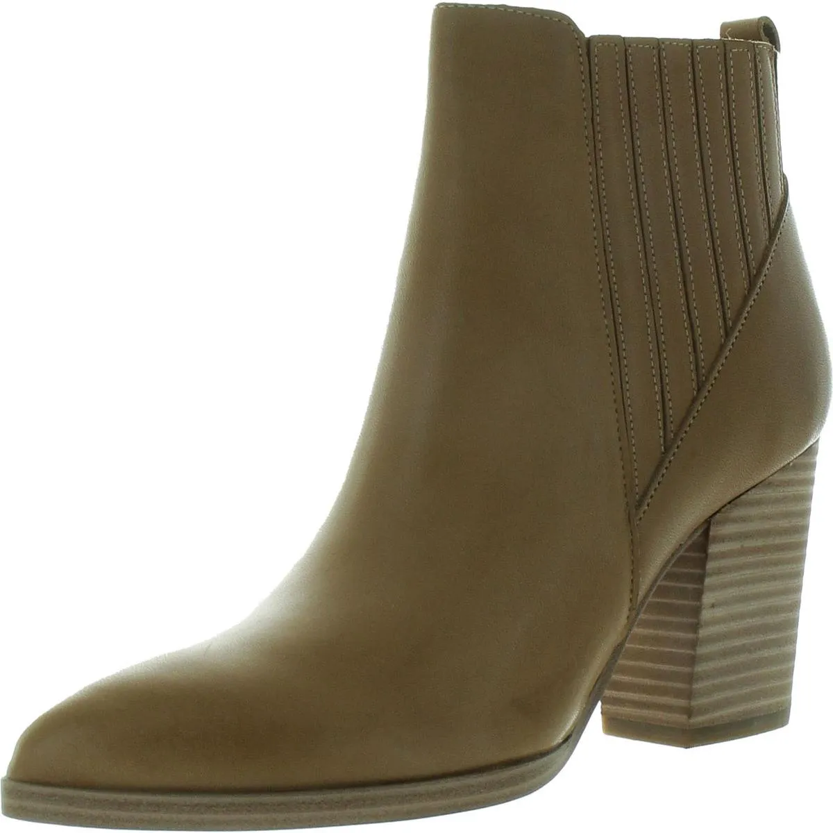 Alva Womens Solid Pointed Toe Ankle Boots