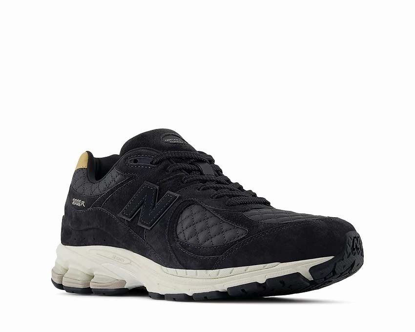 New Balance 2002R "Quilted Black" Anti-Slip Grip, Ideal For Travel