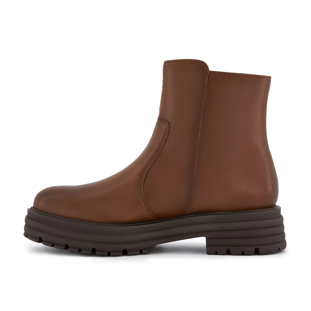 Andrea Chelsea Boots With Zipper