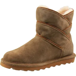 Angela Womens Suede Fur Lined Winter Boots