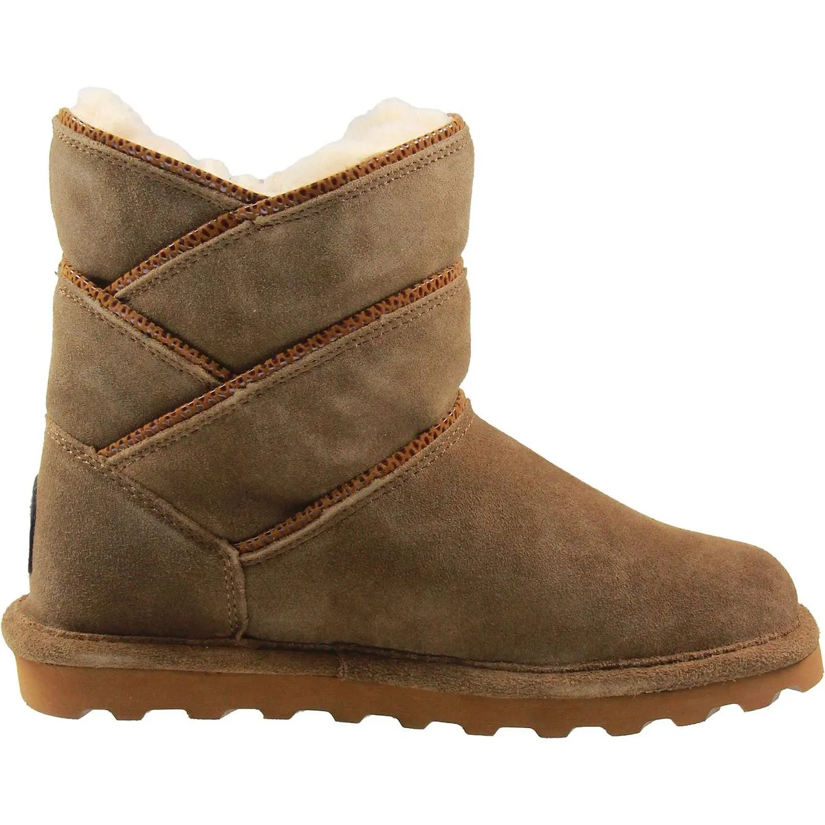Angela Womens Suede Fur Lined Winter Boots
