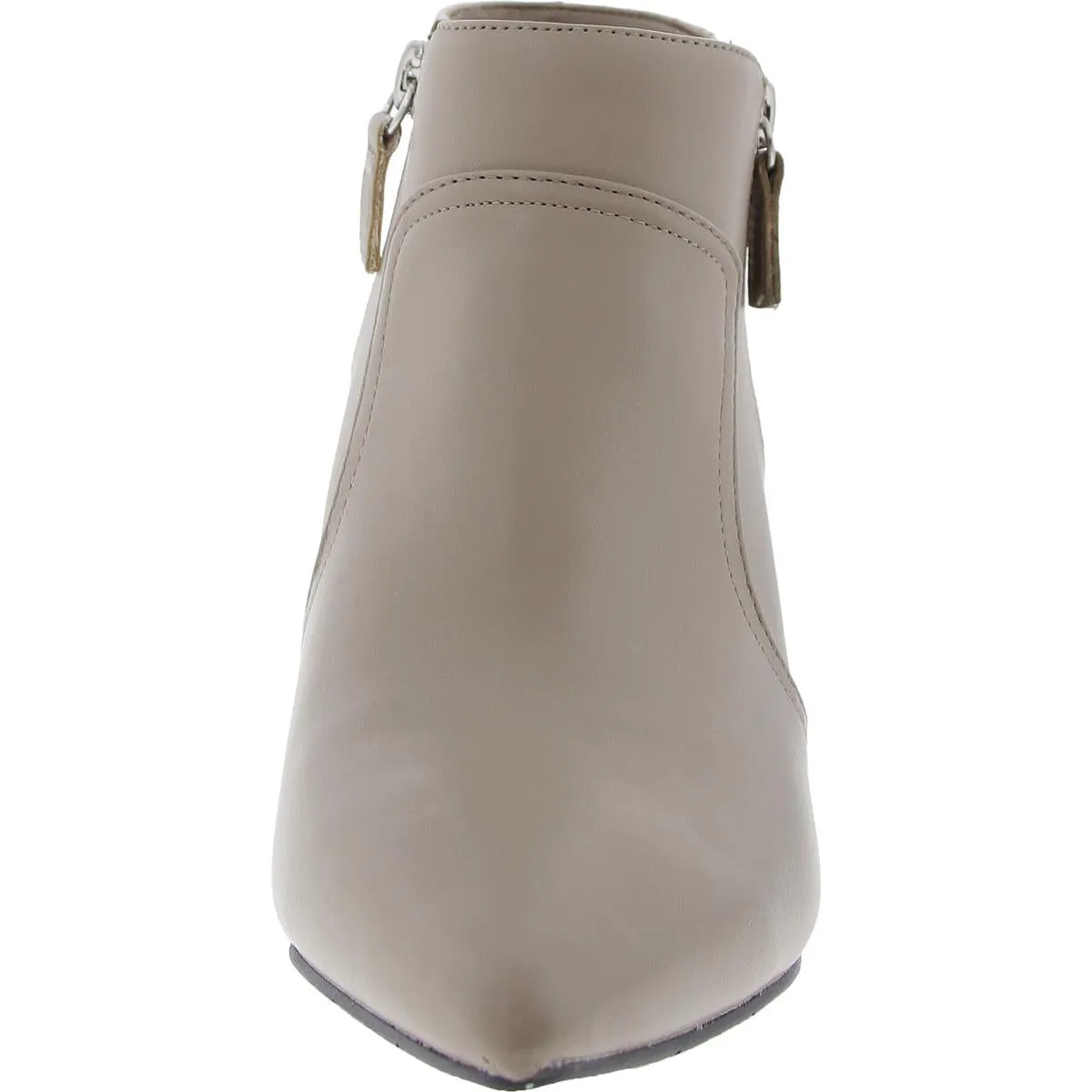 Annalee Womens Zipper Faux Leather Booties
