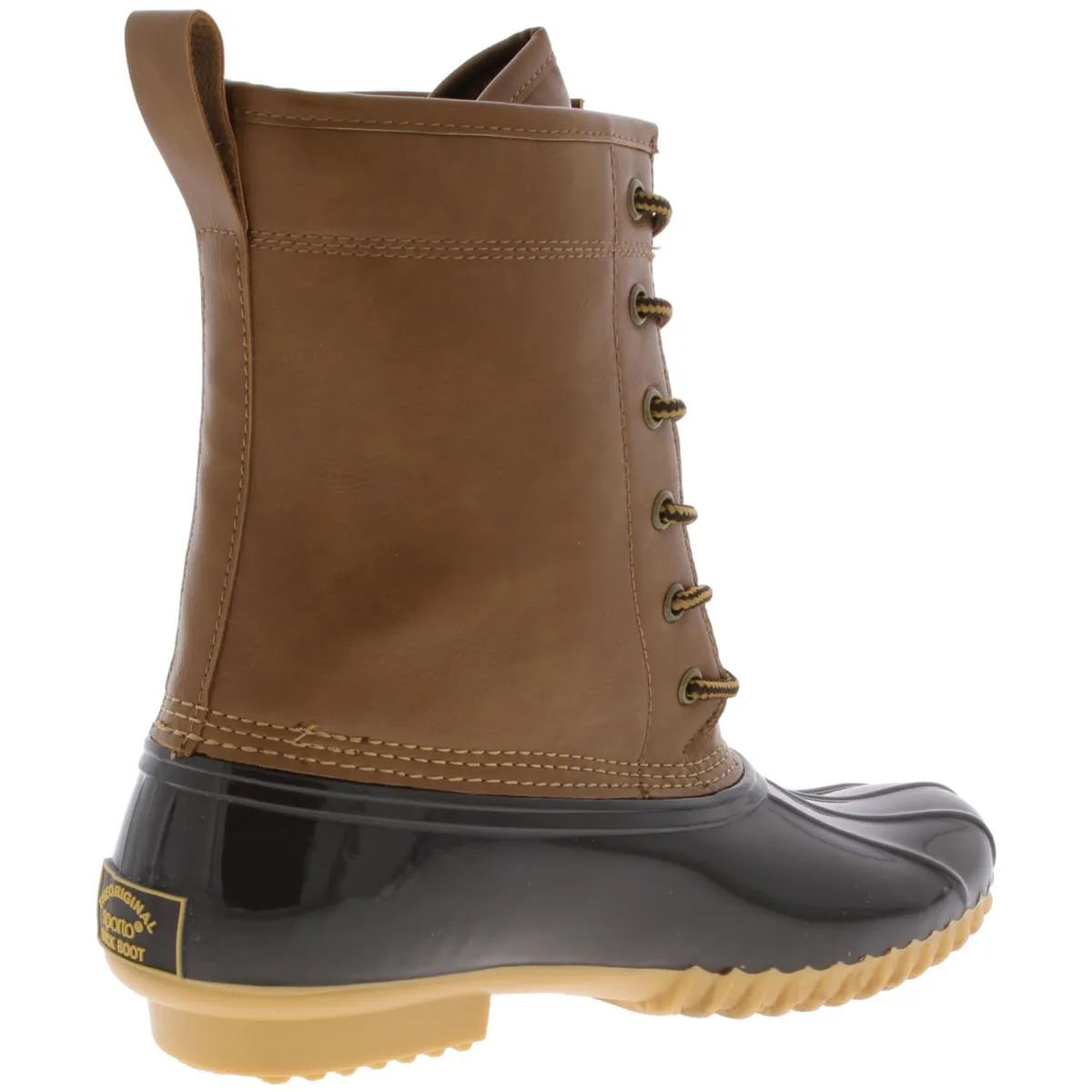 Ariel Womens Faux Leather Ankle Rain Boots