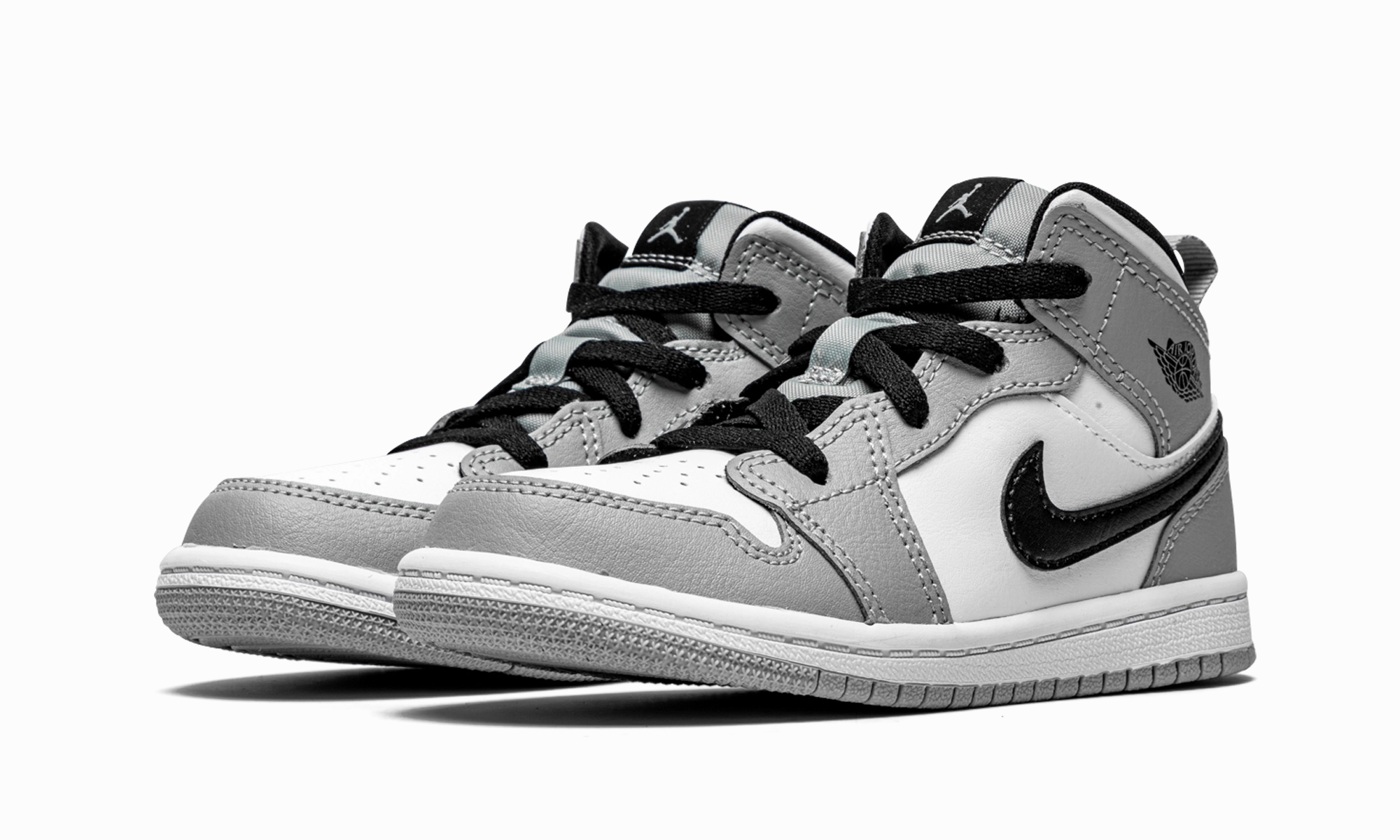 Jordan 1 Mid TD "Light Smoke Grey" This Is A Steal, Wear It Anywhere, Sporty