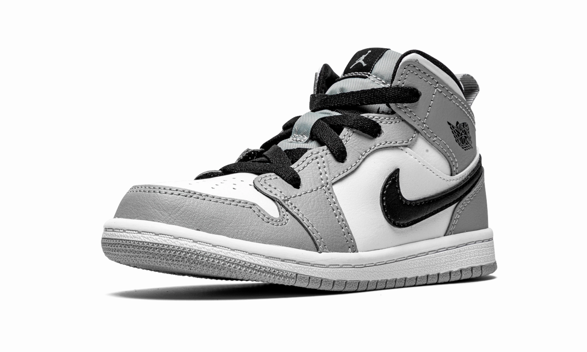 Fast Pickup Ready Jordan 1 Mid TD "Light Smoke Grey" Vinyl