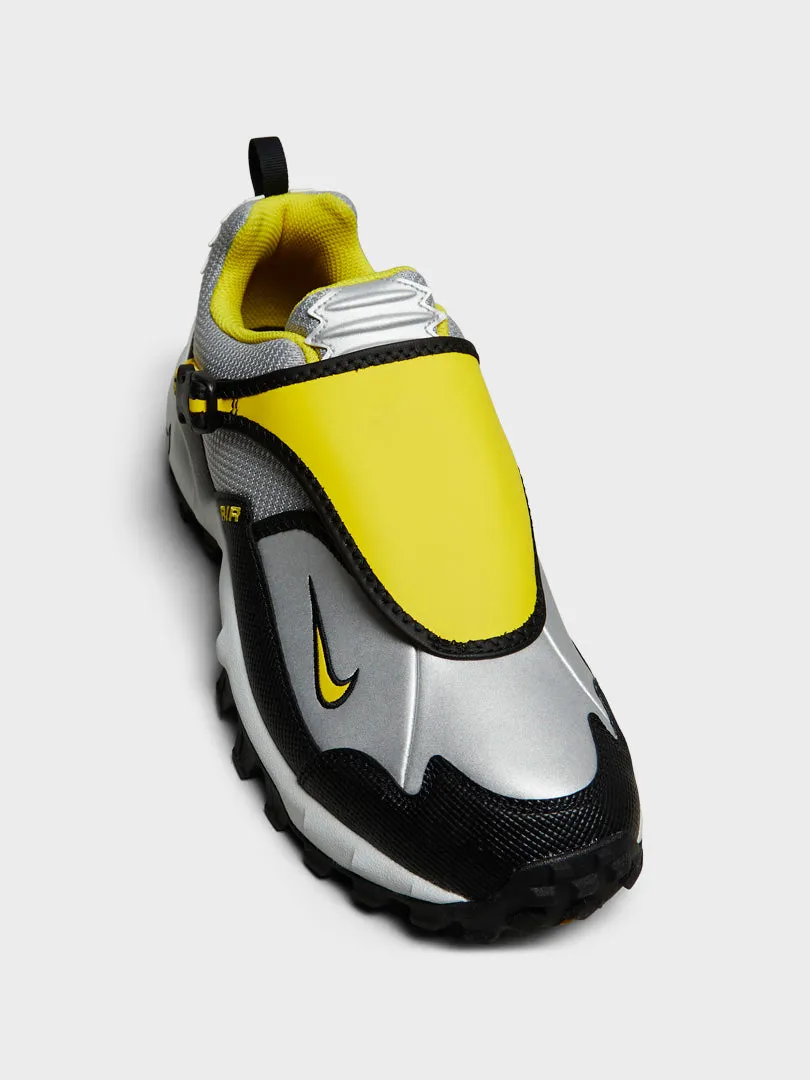 Get Ready To Impress ACG Phassad Sneakers in Black, Yellow Zest and Metallic Silver