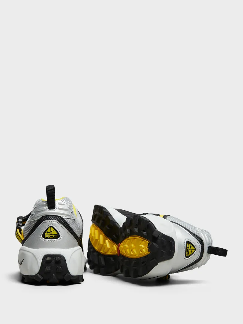 Classic, Game-Changing Tech, Perfect For Daily Use ACG Phassad Sneakers in Black, Yellow Zest and Metallic Silver