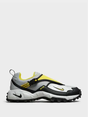 Click. Shop. Done., Trolley Sleeve, Magnetic Snap Authentic Authorization ACG Phassad Sneakers in Black, Yellow Zest and Metallic Silver Canvas