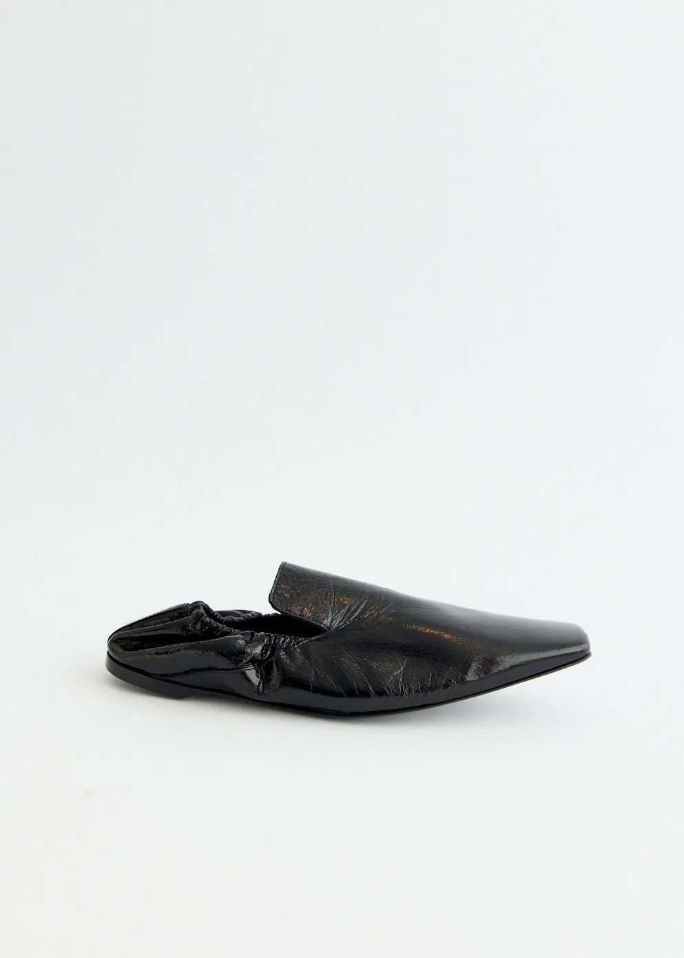 Great For Gifting Autumn special Elastic Back Leather Loafers New Arrival Chain Strap