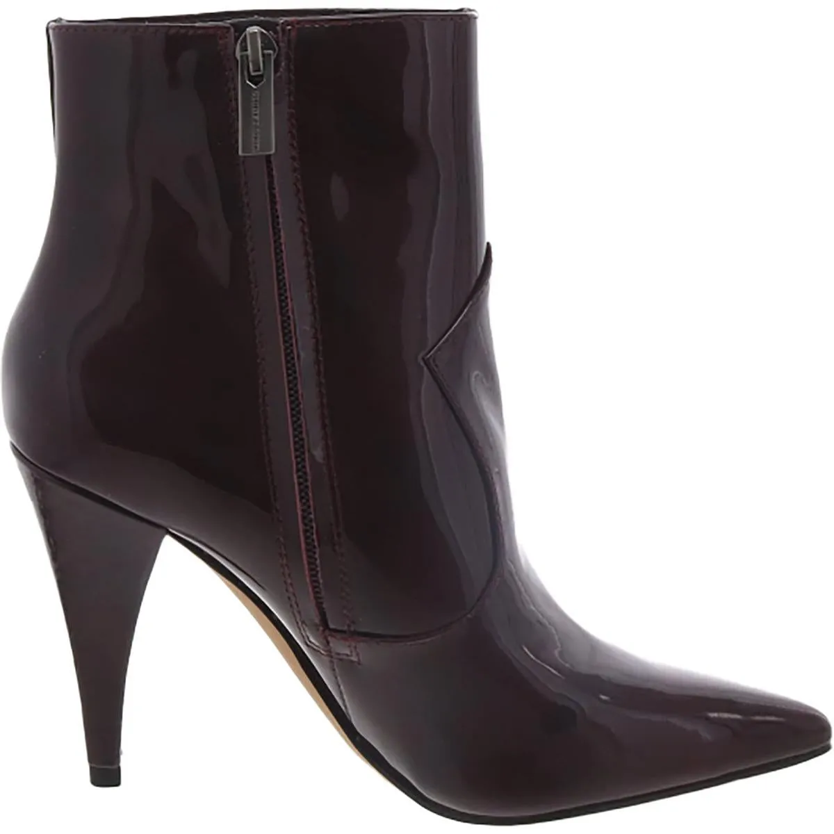 Azentela Womens Padded Insole Pointed Toe Booties