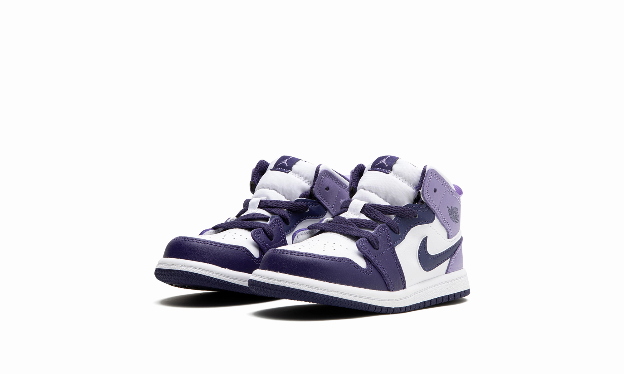 Luxury Jordan 1 Mid TD "Sky J Purple" Woven