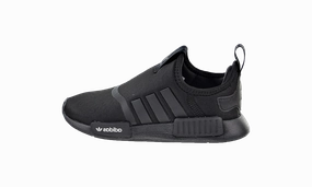 Back to school special NMD 360 I Slip-on TD "Core Black-Silver Metallic-Cloud White" Baby size deal Premium Quality, Nylon, Fits Any Lifestyle