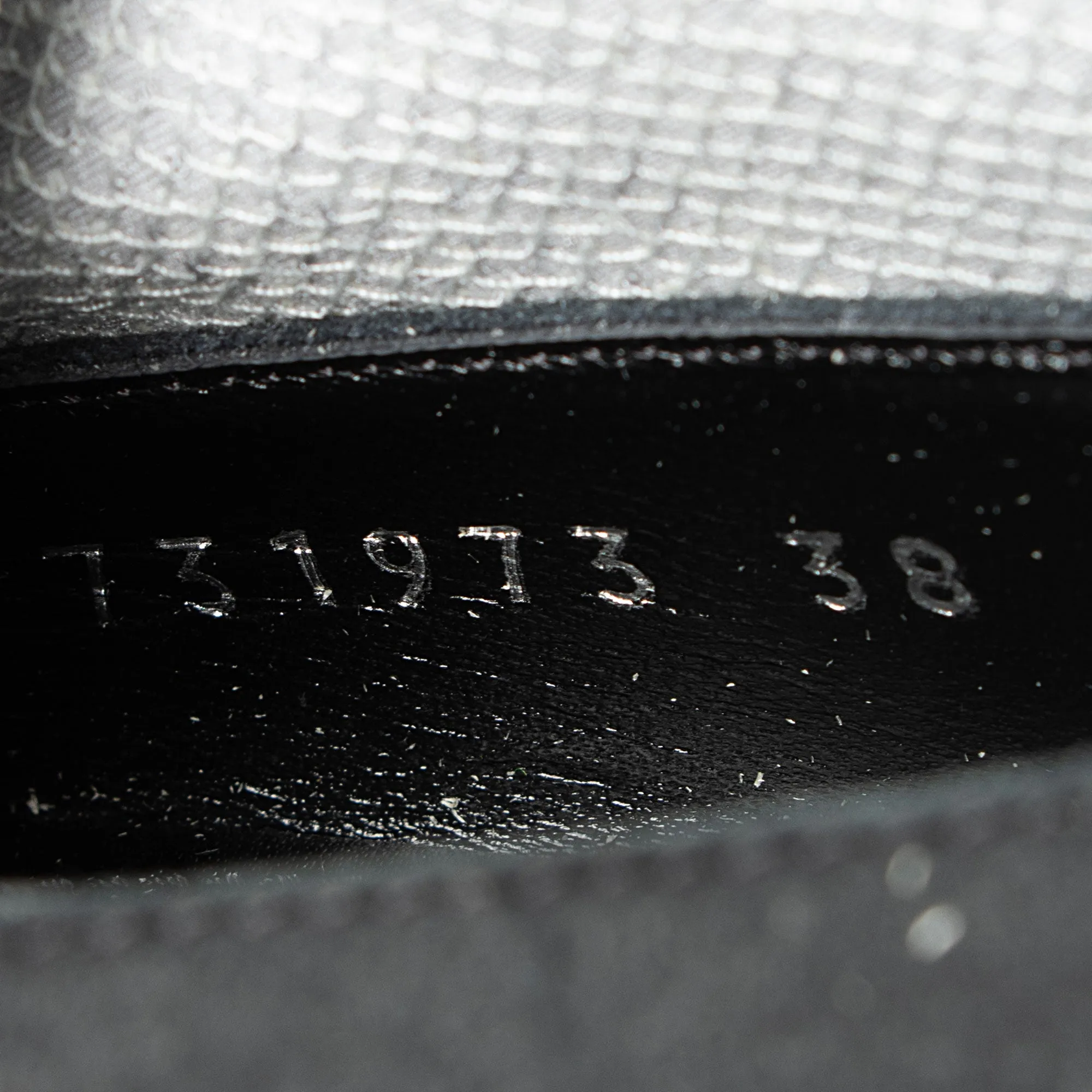 Balenciaga Sequin Logo Knife Thigh High Boots
