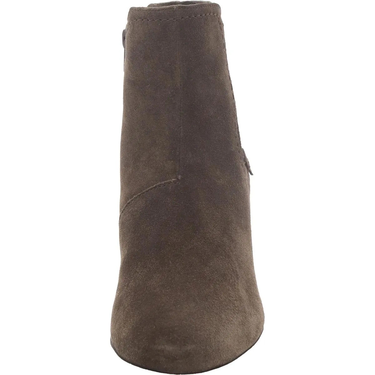 Bayla Rose Womens Suede Round Toe Booties