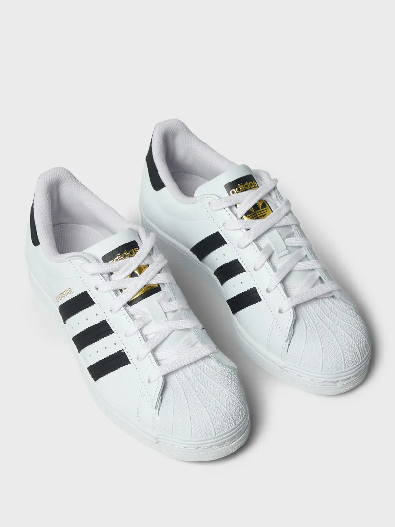 Curated Just For You Superstar Sneakers in White and Black