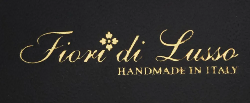 Fiori Di Lusso Dark Brown Penny Loafers Textile