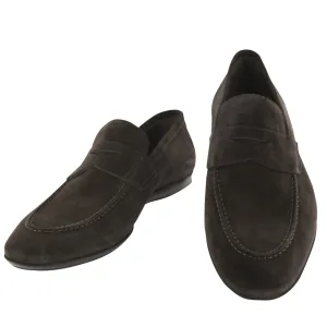 Lining, Ready To Ship Best-Rated Item Fiori Di Lusso Dark Brown Penny Loafers Profit-boosting special