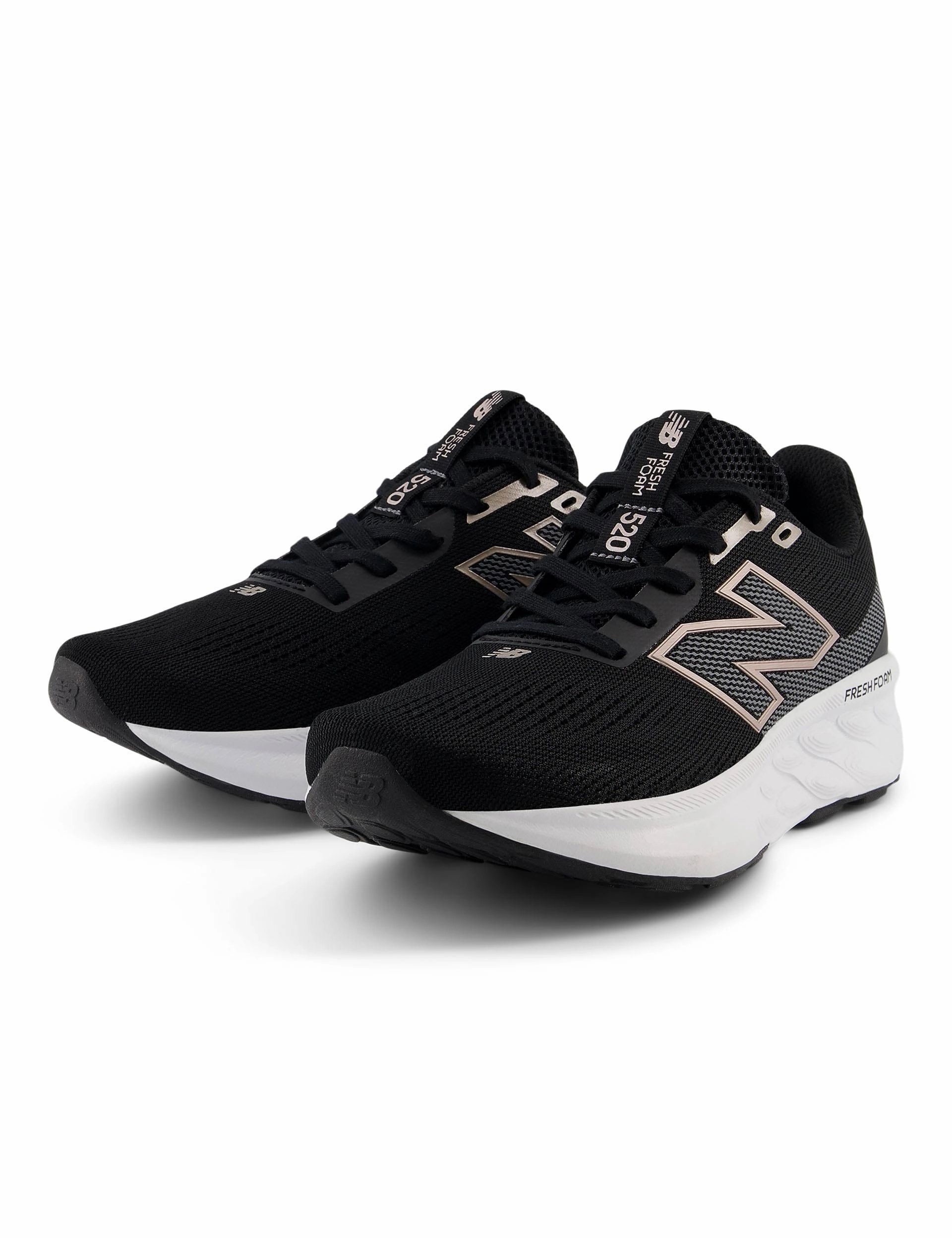 520v9 Shoes - Black Style Meets Function, Trusted Quality, Sleek & Modern