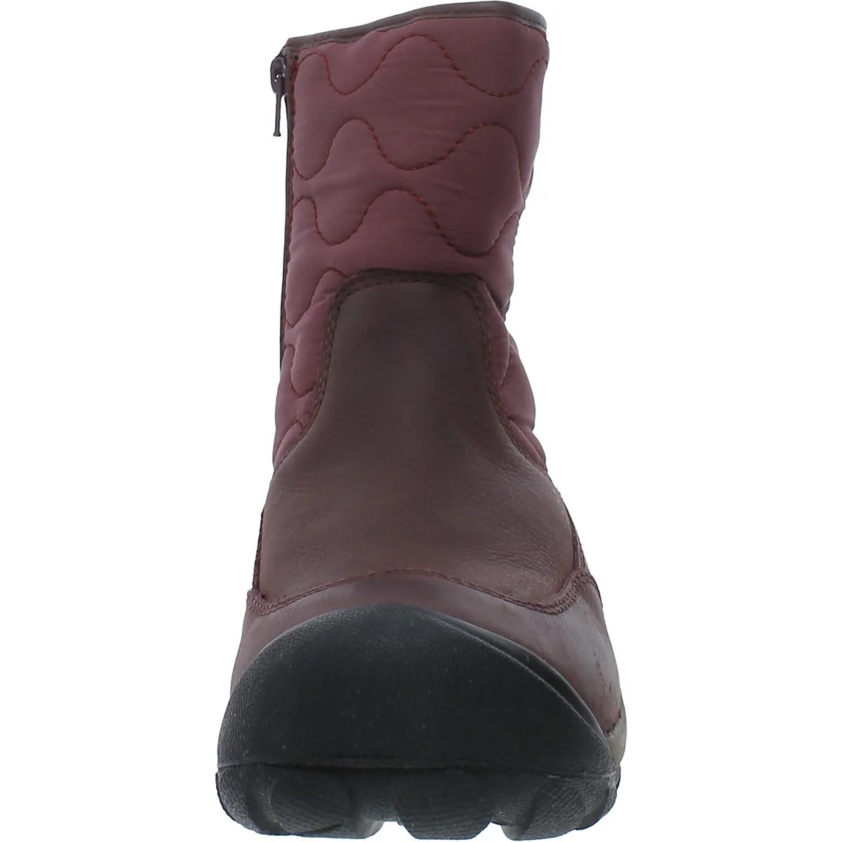 Betty Womens Leather Quilted Winter & Snow Boots