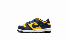 Birthday special Dunk Low TD "Michigan" Seasonal color discount Coated Canvas, Polished Details