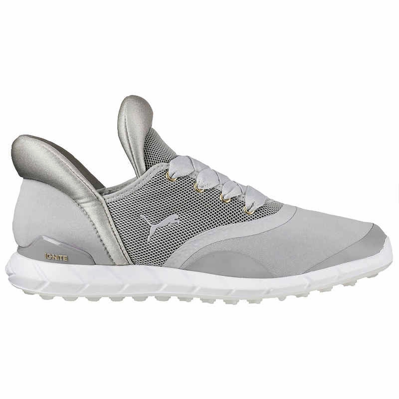 Birthday special New Puma Ignite Spikeless Golf Shoes White/Grey Size 10 MSP$100 Synthetic Built For The Wild