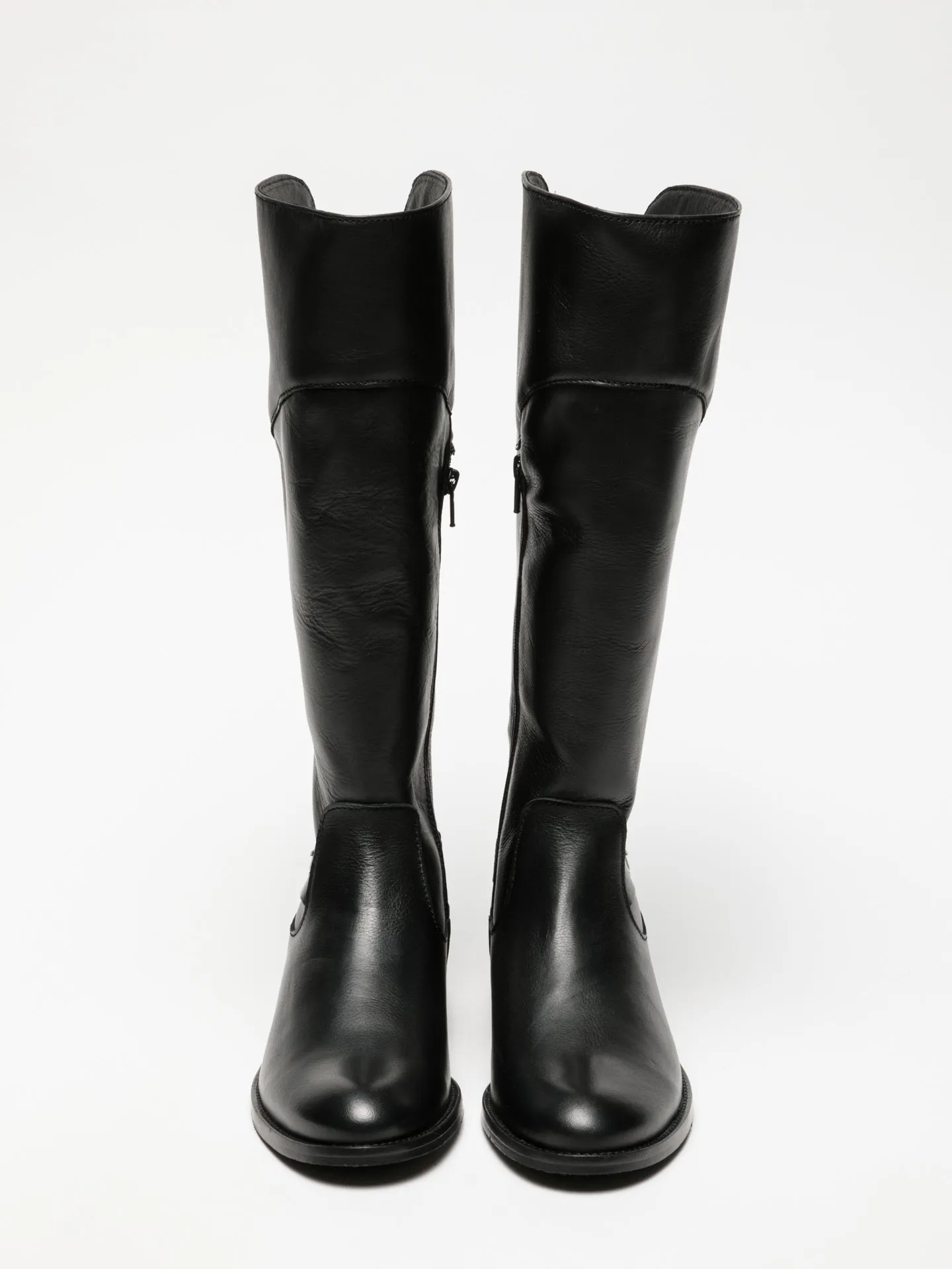 Black Knee-High Boots
