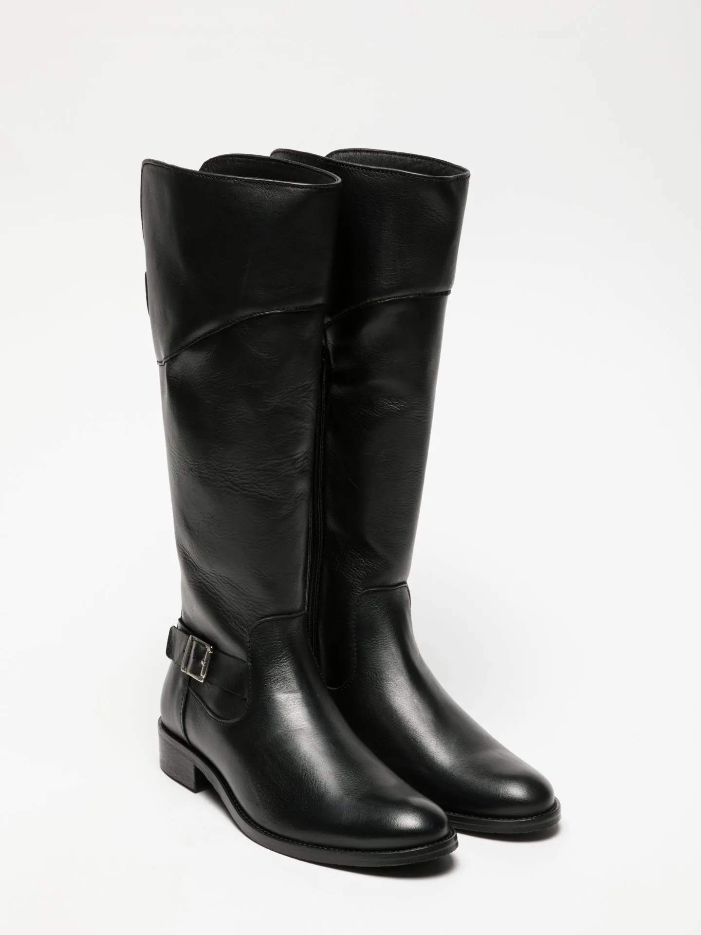 Black Knee-High Boots