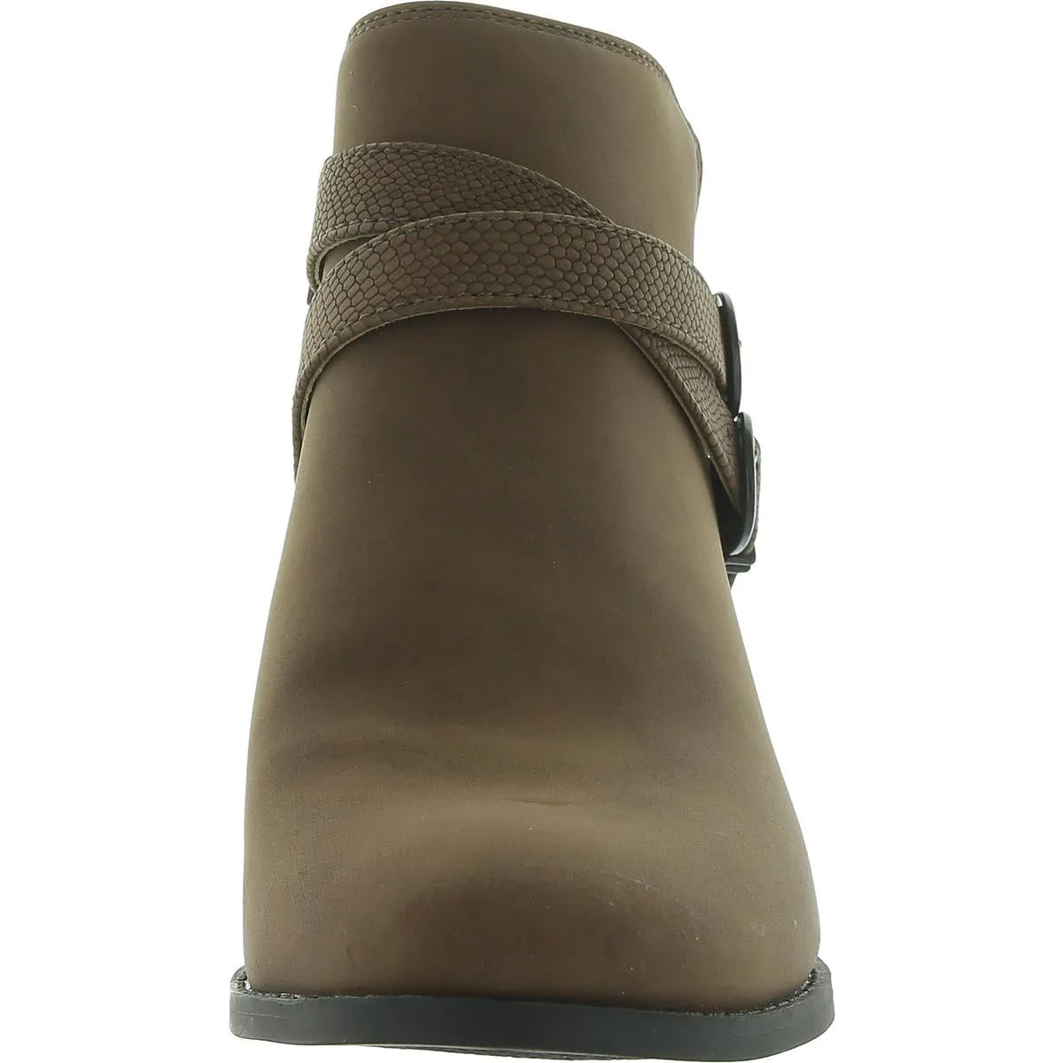 Blaire Womens Double Buckle Round Toe Shooties
