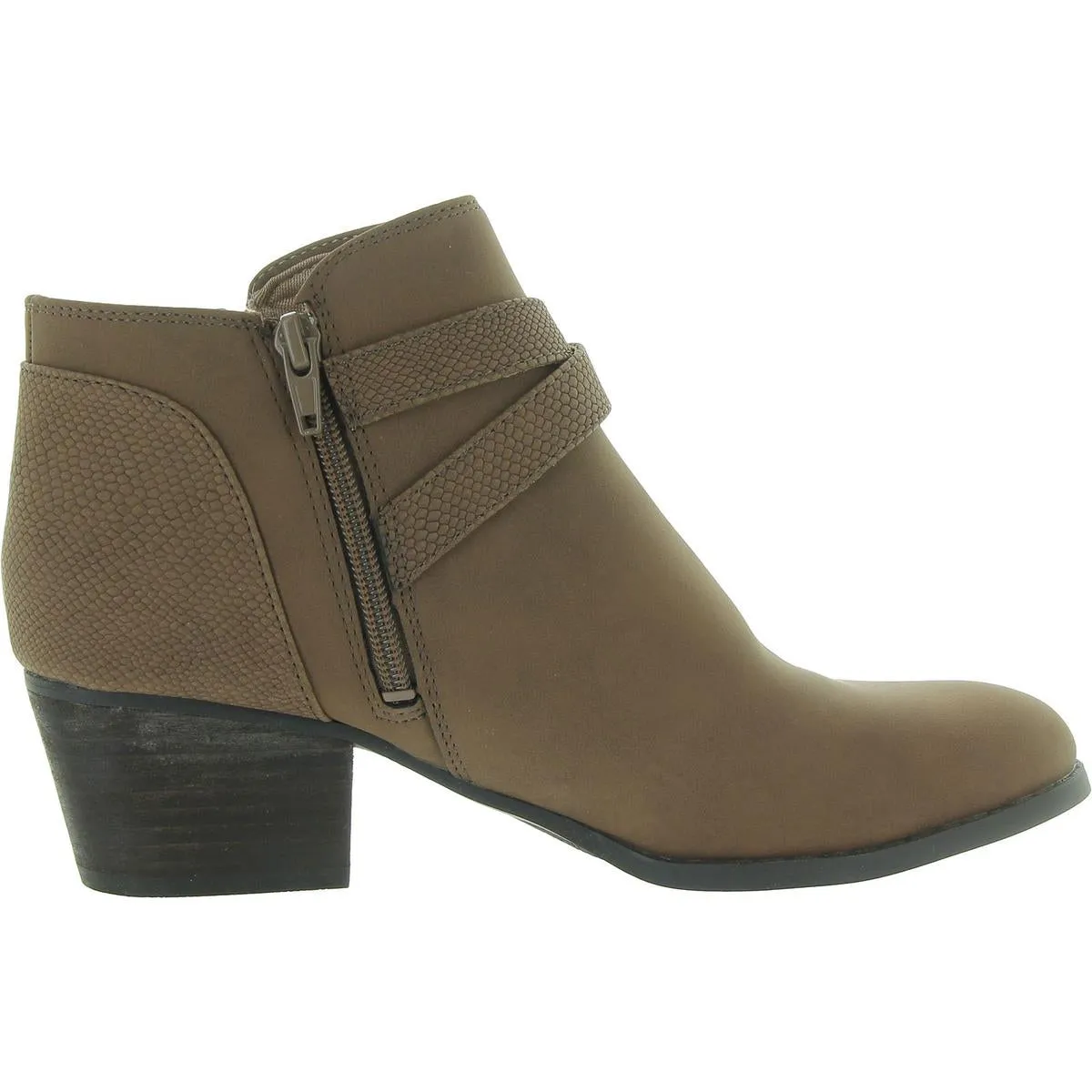 Blaire Womens Double Buckle Round Toe Shooties