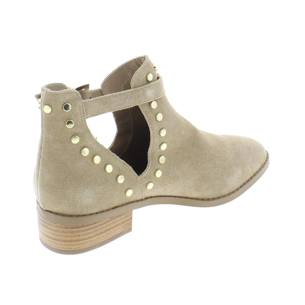 Blake Womens Suede Studded Booties