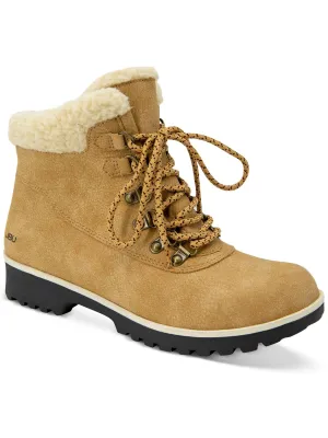 Blue Creek Womens Leather Hiking Hiking Boots