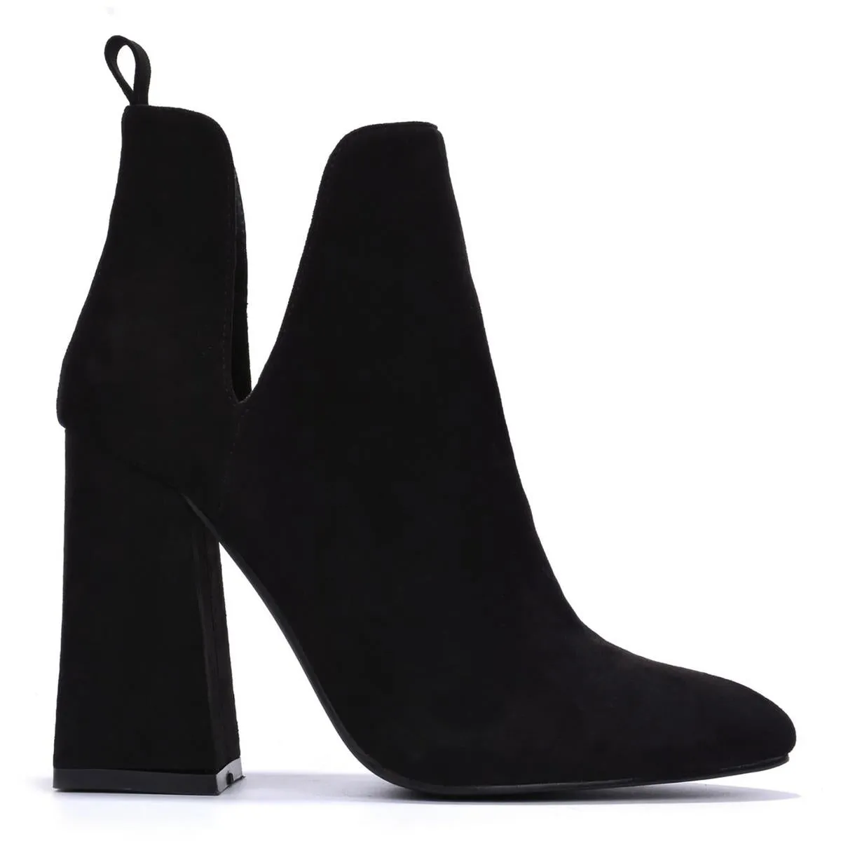 Blythe Womens Pointed Toe Pull On Ankle Boots