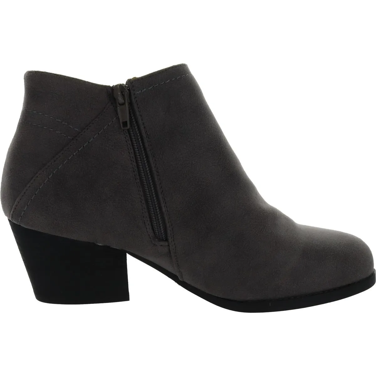 Bobbi Womens Faux Suede Ankle Booties