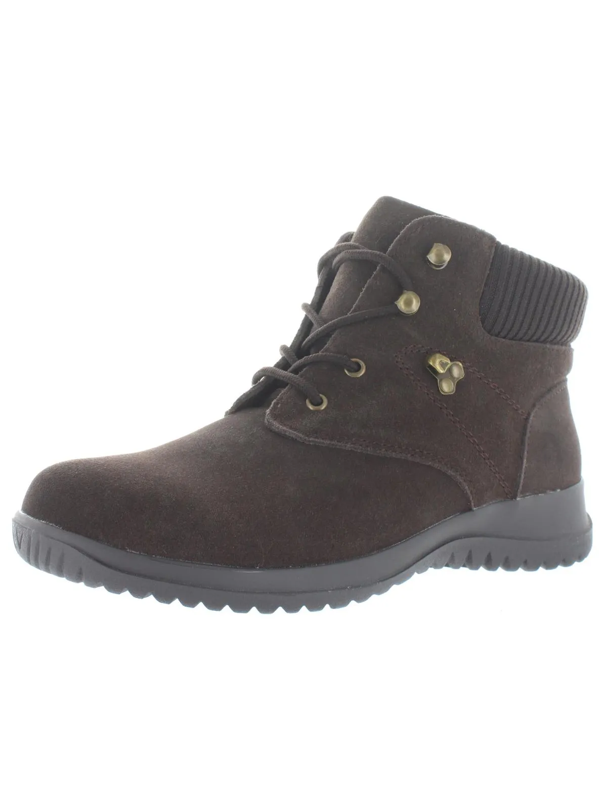 Boston Womens Ribbed Trim  Cold Weather Winter Boots