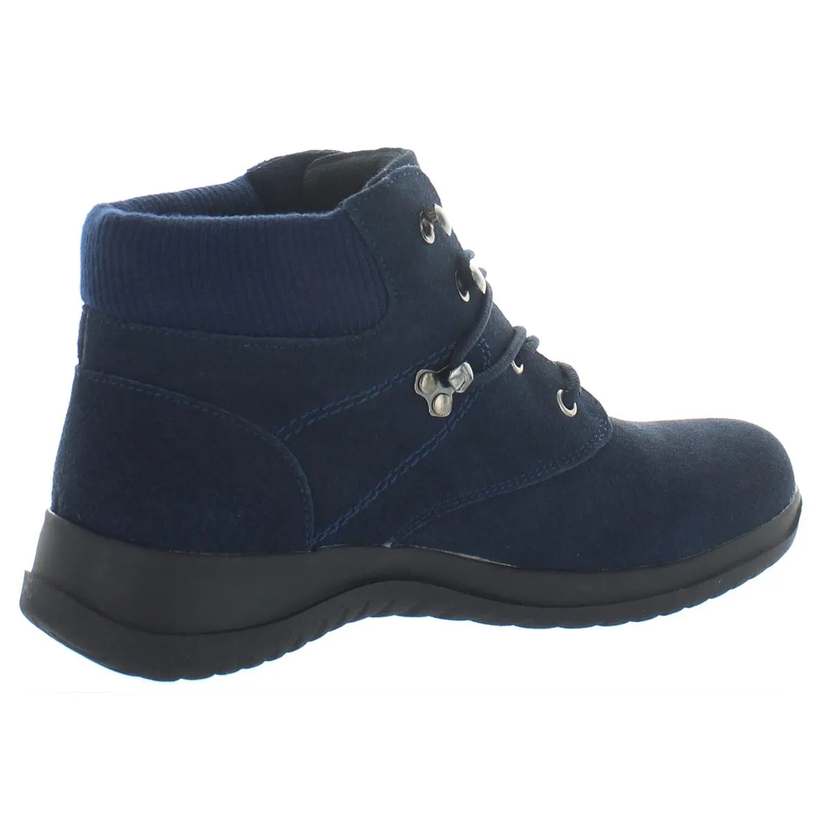 Boston Womens Ribbed Trim  Cold Weather Winter Boots