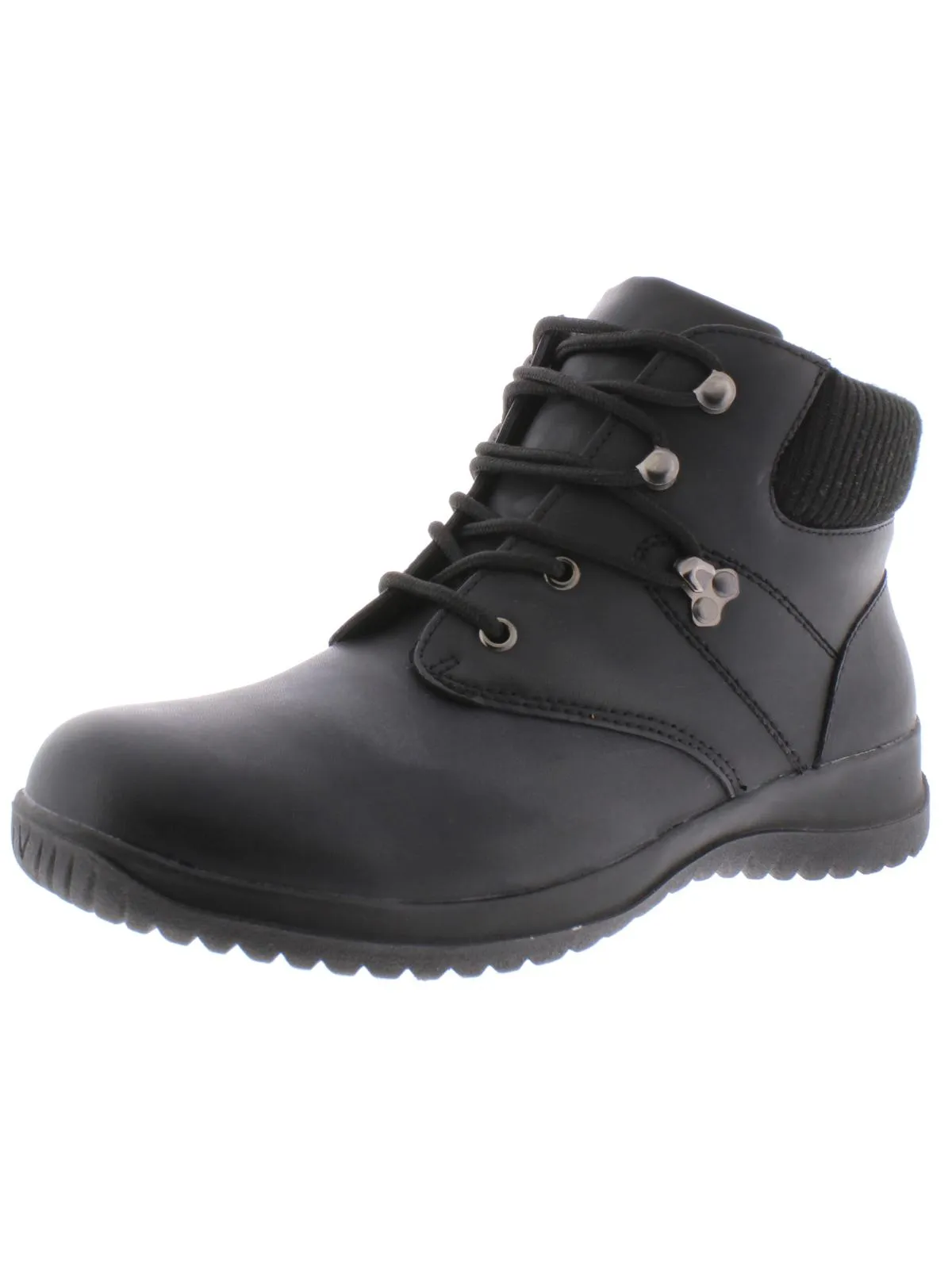 Boston Womens Ribbed Trim  Cold Weather Winter Boots