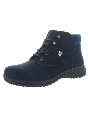 Boston Womens Ribbed Trim  Cold Weather Winter Boots